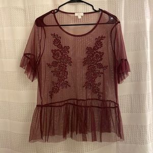 Women’s mesh top